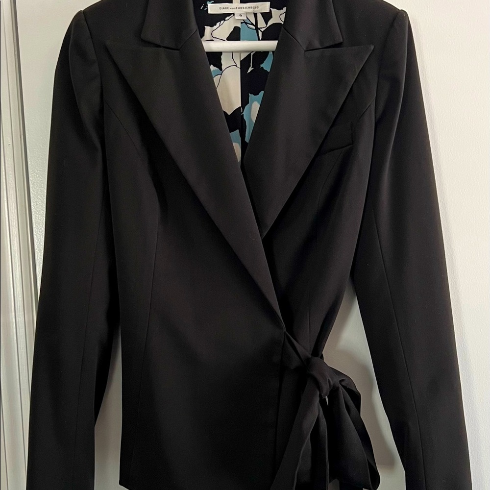 Diane von Furstenberg Wrap Blazer
